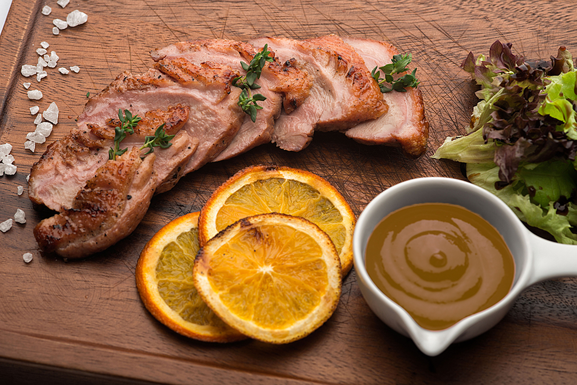 Duck Breast L’Orange ala Julia Child Wine4Food