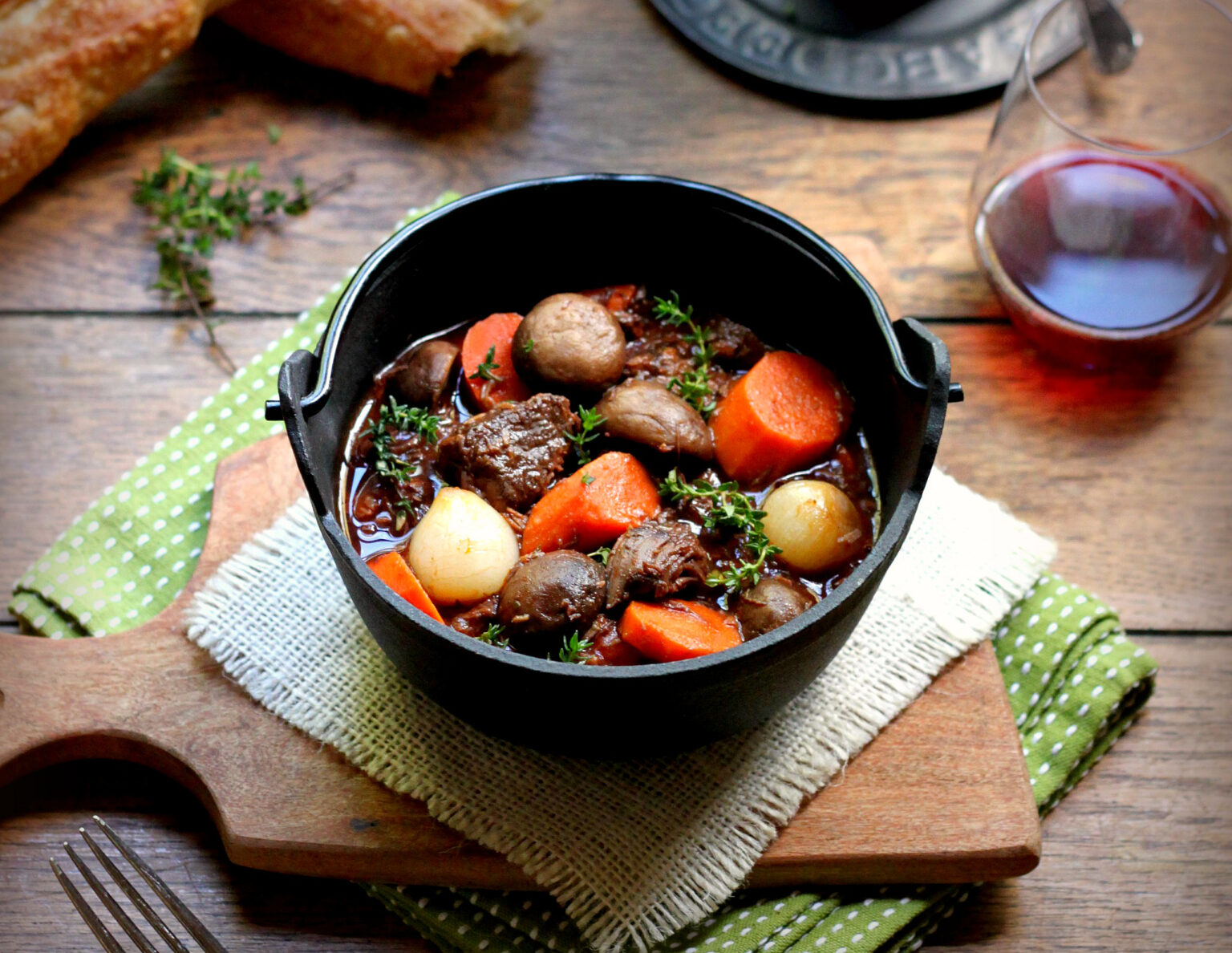 Beef Bourguignon Wine4Food