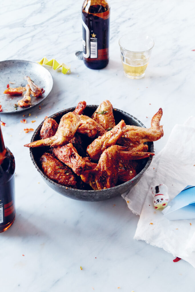 Lucky Rice Cookbook's Sichuanese Chicken Wings - Wine4Food
