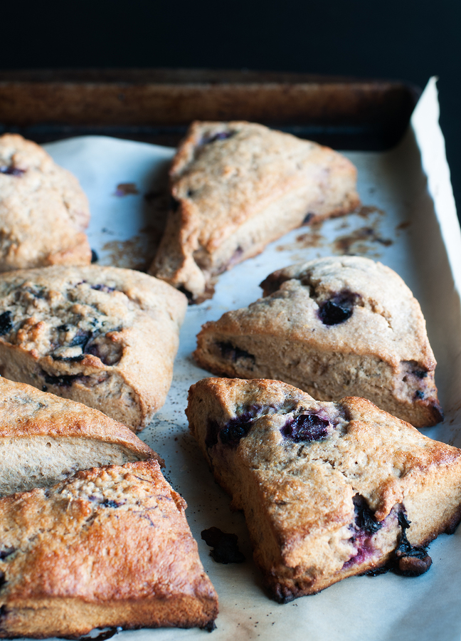 Honey Blueberry Yogurt Scones - Wine4Food