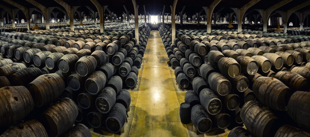 Bodegas Vinos de Jerez Sherry Wine Barrels Solera System