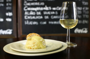 Vinos Jerez Sherry Tapas Ensaladilla Fino Grilled Shrimp