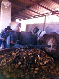 Mezcal_Piña_Fibers_Stone_Mill_Wine4Food