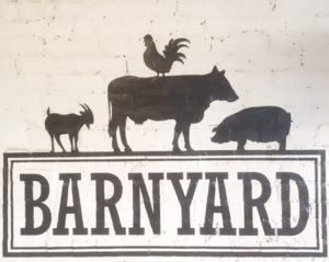 Brix Wines, Barnyard Cheese Shop, Sign on Brick, Concrete Terroir - Wine4Food