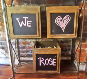 Brix Wine Shop, Concrete Terroir, We Heart Rosé Sign - Wine4Food