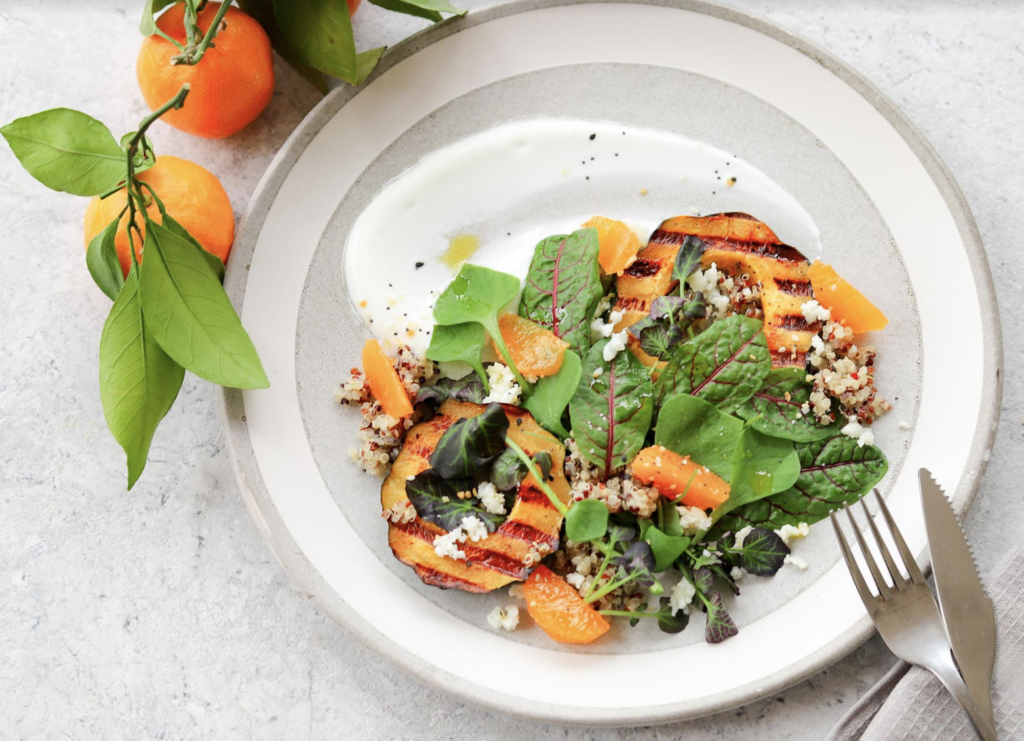 Spring Squash and Clementine Salad - Wine4Food