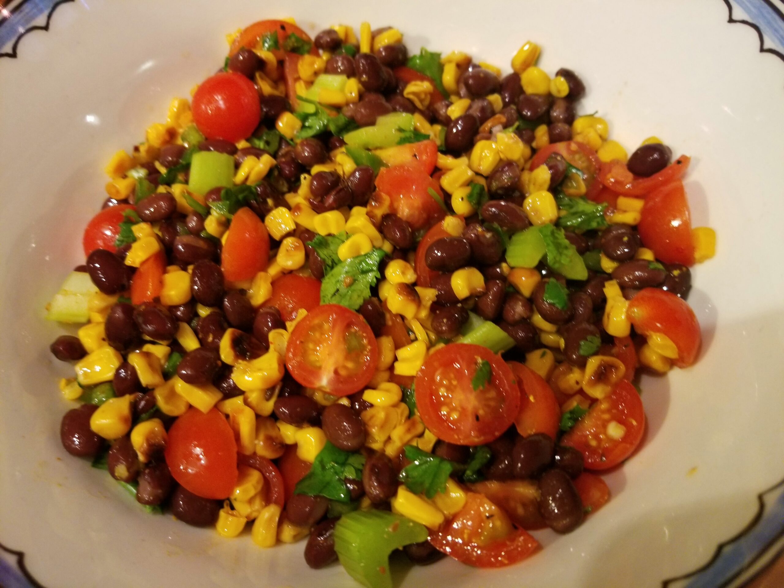 Black Bean and Corn Salad - Wine4Food