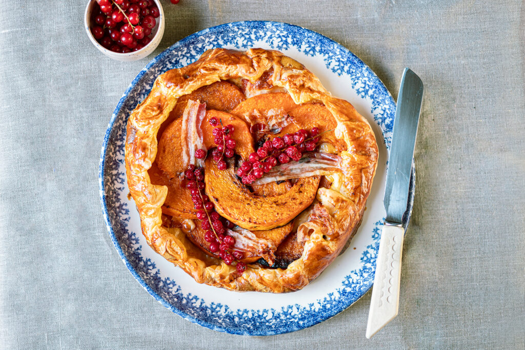 Pumpkin and Bacon Galette - Wine4Food