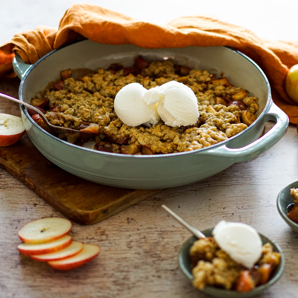 Easy Apple Crisp - Wine4Food